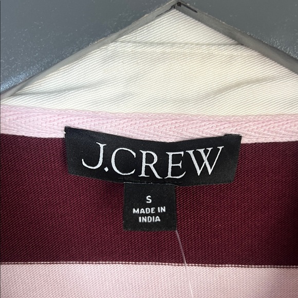 NWT J. Crew Classic Rugby Polo Shirt Striped Women's Small - Picture 4 of 9